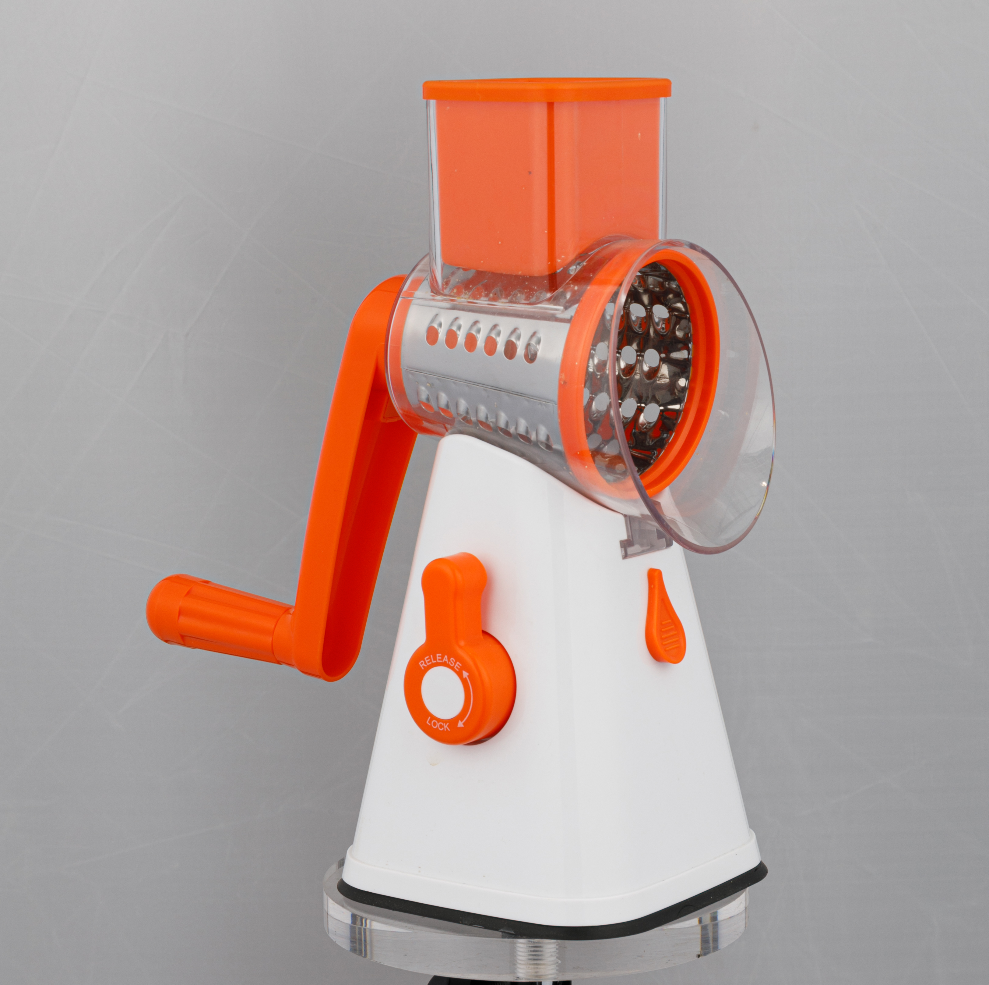 মেকানিক ড্রাম গ্রেটার 3 ইন 1 সবজি স্লাইসার